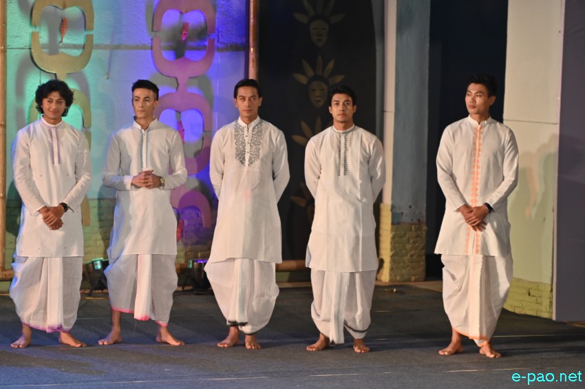 Day 5 : Manipur Sangai Festival 2022 -  Fashion parade by Arbin Koijam  at BOAT, Imphal :: 25 November 2022