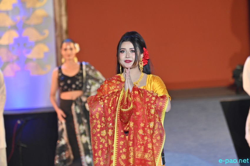 Day 5 : Manipur Sangai Festival 2022 -  Fashion parade by Arbin Koijam  at BOAT, Imphal :: 25 November 2022