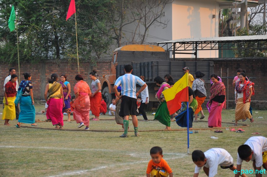 Day 2 : Yaoshang Annual Sports festival 2014 at THAU Ground, Thangmeiband :: 17 March 2014