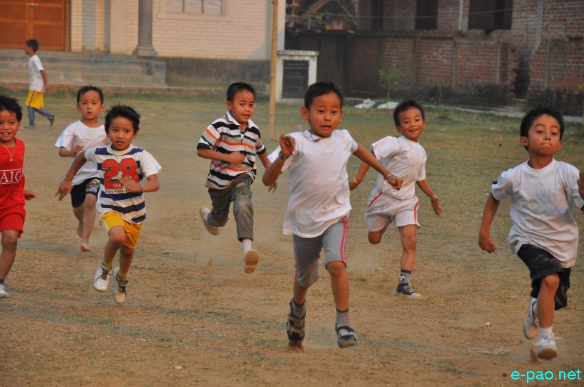 Day 2 : Yaoshang Annual Sports festival 2014 at THAU Ground, Thangmeiband :: 17 March 2014