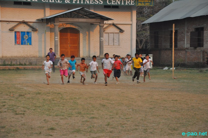 Day 2 : Yaoshang Annual Sports festival 2014 at THAU Ground, Thangmeiband :: 17 March 2014