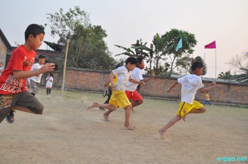 Day 2 : Yaoshang Annual Sports festival 2014 at THAU Ground, Thangmeiband :: 17 March 2014