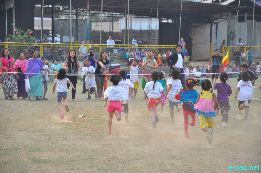 Day 2 : Yaoshang Annual Sports festival 2014 at THAU Ground, Thangmeiband :: 17 March 2014