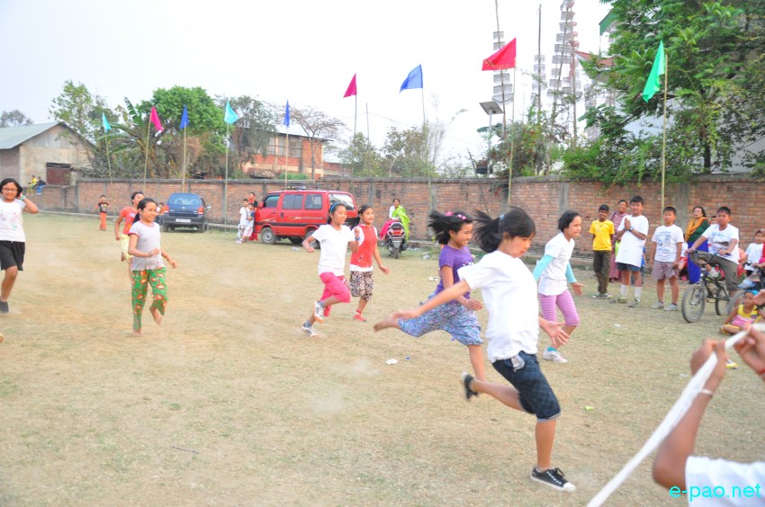 Day 2 : Yaoshang Annual Sports festival 2014 at THAU Ground, Thangmeiband :: 17 March 2014