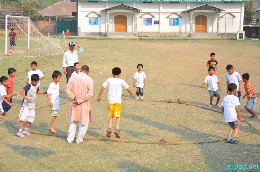 Day 2 : Yaoshang Annual Sports festival 2014 at THAU Ground, Thangmeiband :: 17 March 2014