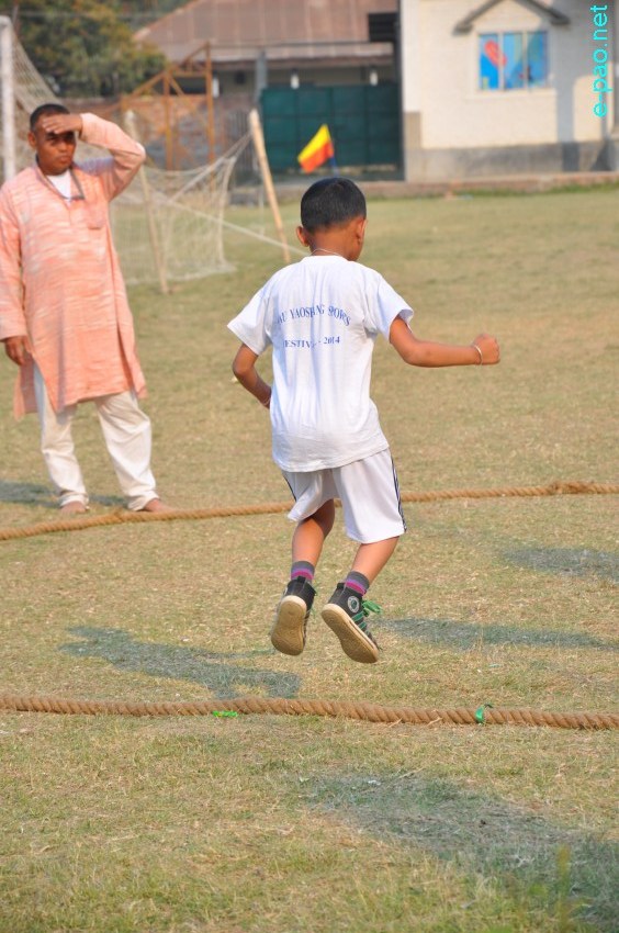 Day 2 : Yaoshang Annual Sports festival 2014 at THAU Ground, Thangmeiband :: 17 March 2014