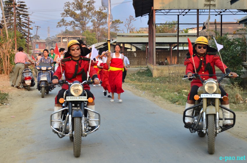 Day 1 : Yaoshang festival at Wangkhei Tokpam leikai & Singjamei area , Imphal :: 16 March 2014