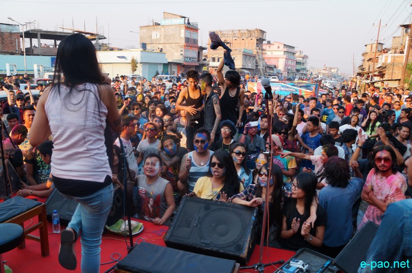 Day 3: Yaoshang Peace Blast : Rock Concert : at Sagolband :: 18th March 2014