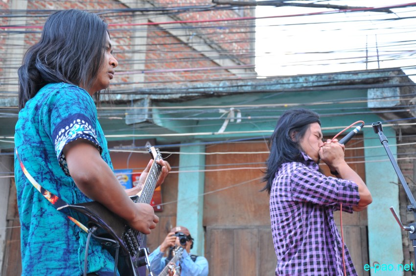Day 5: Yaoshang Rock Concert at Moirangkhom  :: 20th March 2014