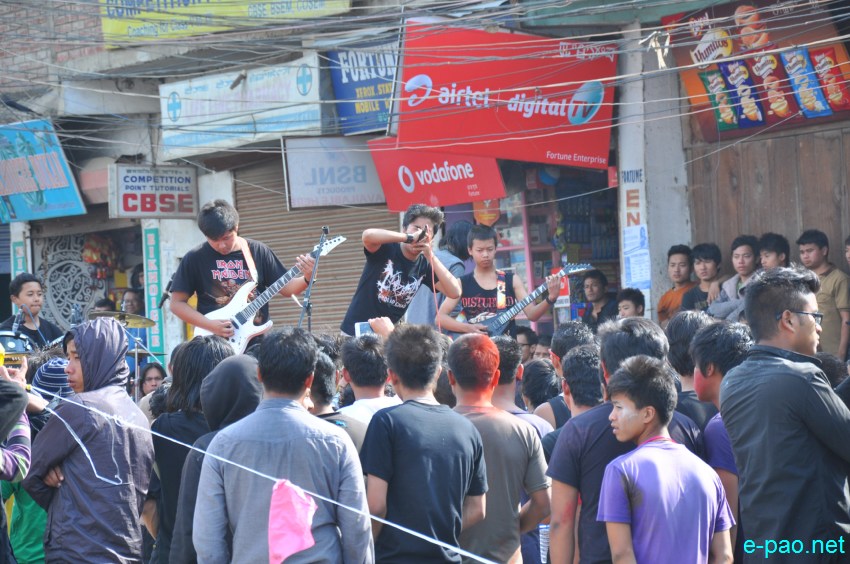 Day 5: Yaoshang Rock Concert at Moirangkhom  :: 20th March 2014