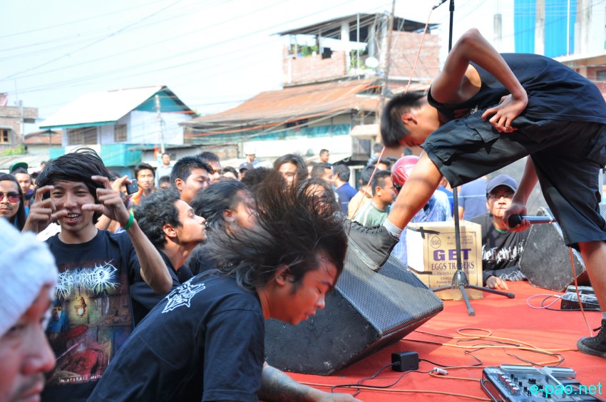 Day 5: Yaoshang Rock Concert at Moirangkhom  :: 20th March 2014