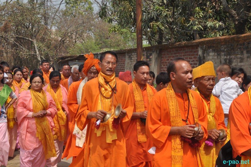 Day 2 : Yaoshang festival at Shree Shree Govindajee temple :: 17 March 2014