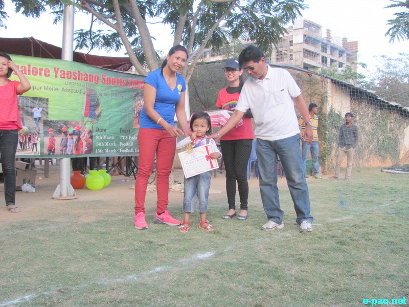MMAB Annual Yaoshang Sports Meet 2015 at Bangalore :: 15th March 2015