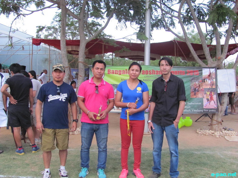 MMAB Annual Yaoshang Sports Meet 2015 at Bangalore :: 15th March 2015