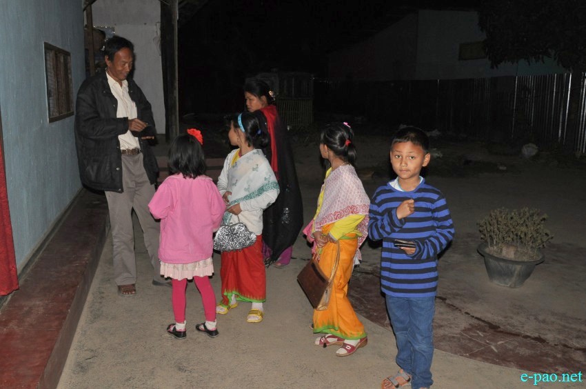 Yaoshang Day 1: Yaoshang mei thaba / nakatheng niba in a locality in Imphal :: 05 March 2015