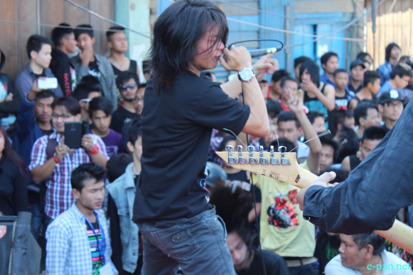 Yaoshang Day 3: Yaoshang rock show at Moirangkhom as a part of Yaoshang festival :: 7th March 2015