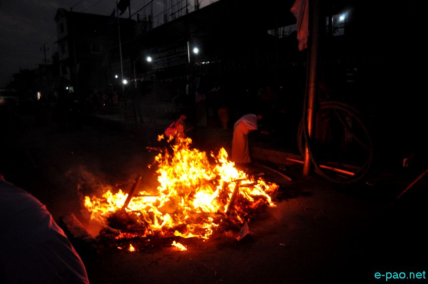 Yaoshang Day 1 : Mei Thaba - The Burning of the Yaoshang Traditional Hut after seeking blessing from God :: March 23 2016