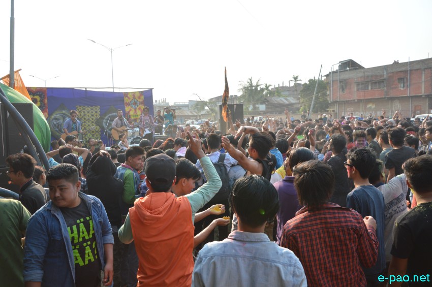 Yaoshang Day 4 : Peace Blast (Rock Concert)  at Sagolband, Thangapat Mapal  :: 26th March 2016