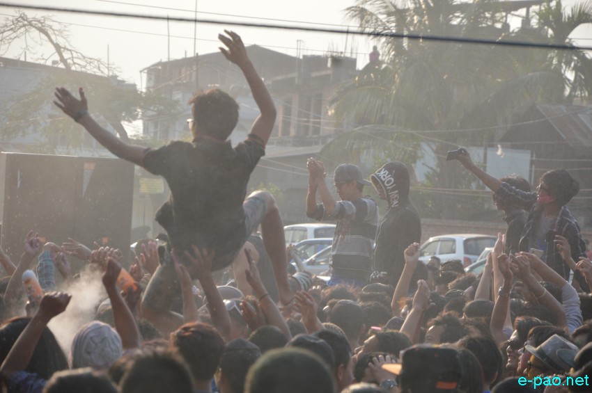 Yaoshang Day 4 : Peace Blast (Rock Concert)  at Sagolband, Thangapat Mapal  :: 26th March 2016