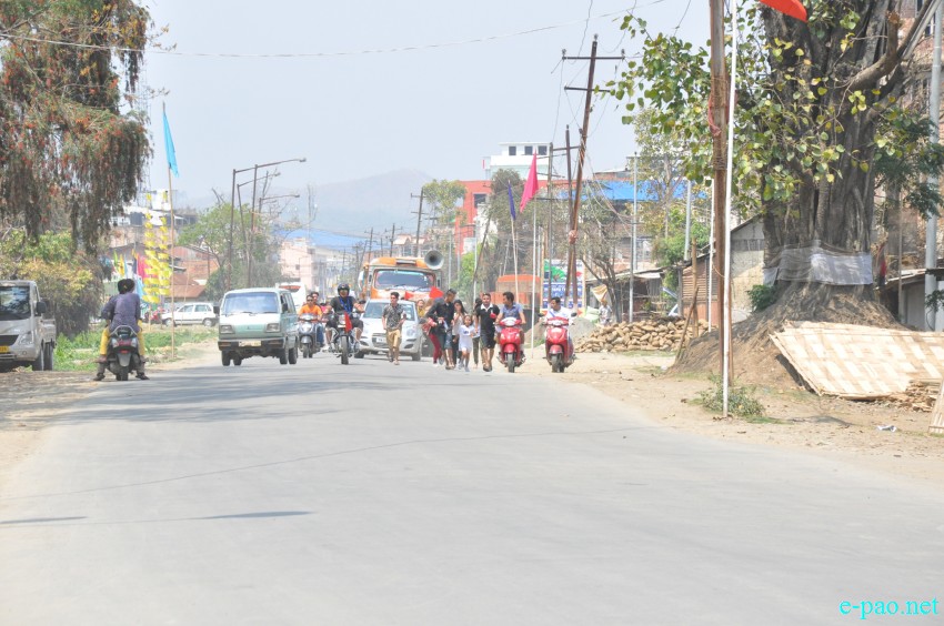 Yaoshang Day 4 : Marathon at YVO Wangkhei, Imphal east :: 26th March 2016