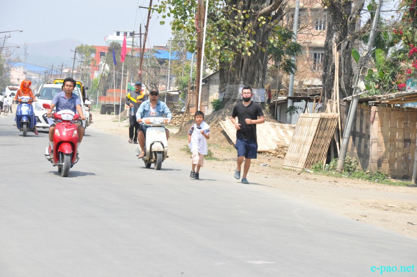 Yaoshang Day 4 : Marathon at YVO Wangkhei, Imphal east :: 26th March 2016