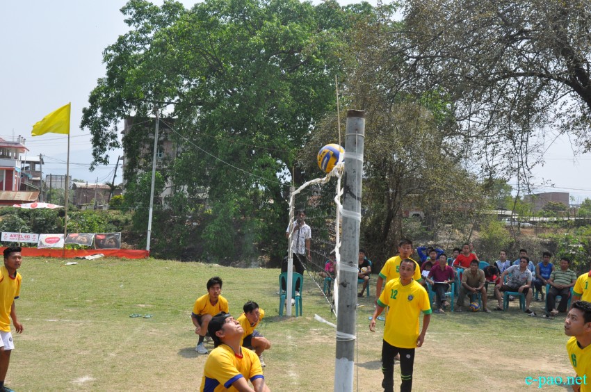 Yaoshang Day 4 : Volleyball match at HYO Club, Leirakyengbam Leikai :: 26th March 2016
