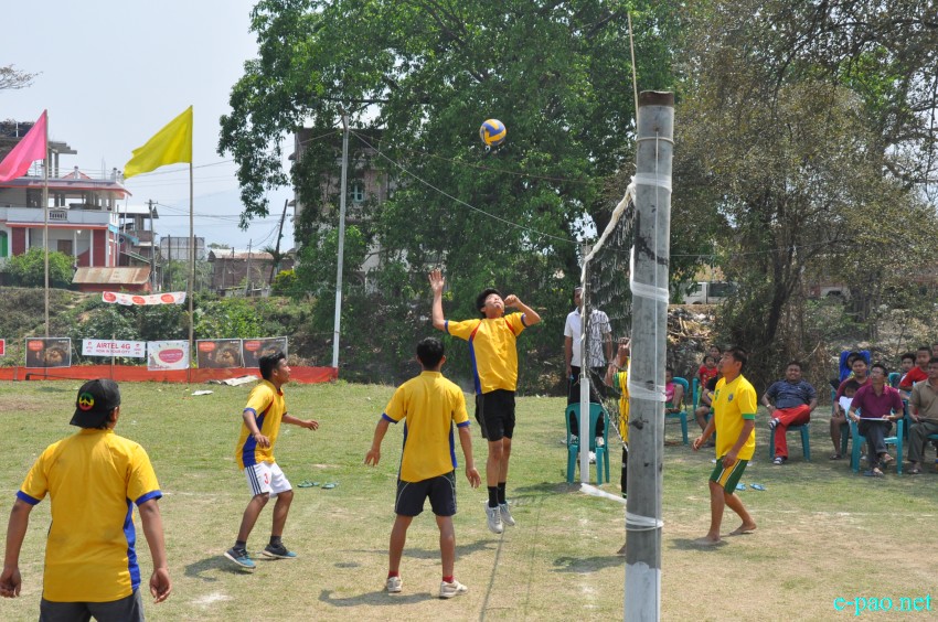 Yaoshang Day 4 : Volleyball match at HYO Club, Leirakyengbam Leikai :: 26th March 2016