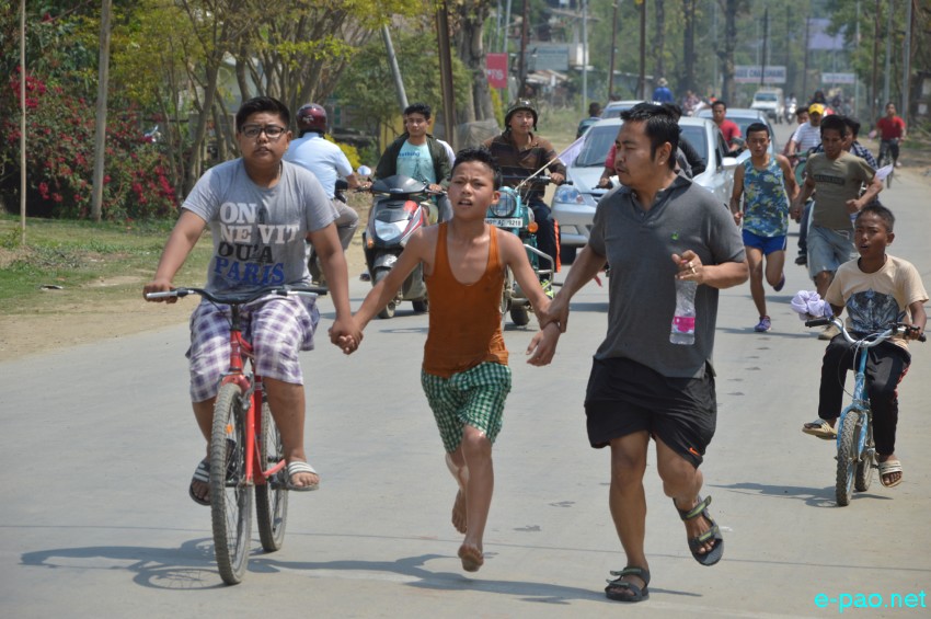 Yaoshang Day 4 : Marathon at Singjamei organised by United Youth Club (UYC) :: 26th March 2016