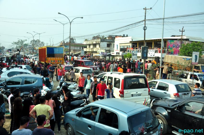 Yaoshang Day 5 : The scene at 'Route 39' and Singjamei Bazar on last day of Yaoshang :: 27th March 2016