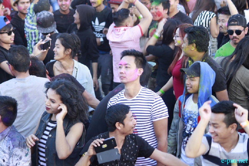 'Summer Dawn' with DJ at Sekmai as part of Yaoshang festivities :: 13th March 2017