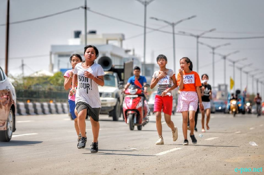 Day 5 : Marathon race as part of  Yaoshang Sports in Imphal West  :: March 25 2019