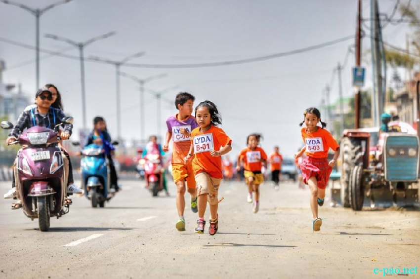  Day 5 : Marathon race as part of  Yaoshang Sports in Imphal West  :: March 25 2019 