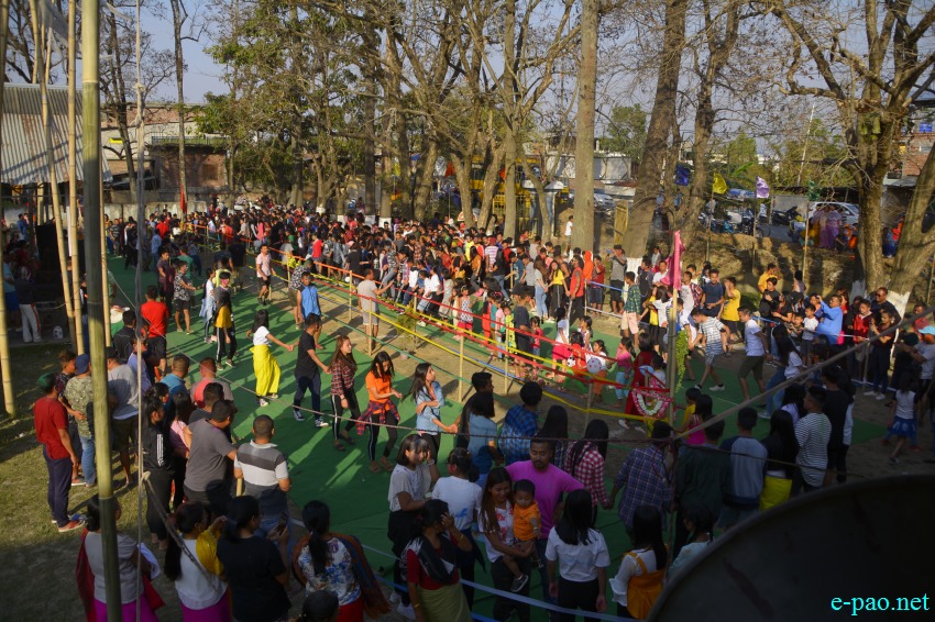 Day light Thabal Chongba as a part of Yaoshang Festival 2019 at  Khurai :: 25 March 2019