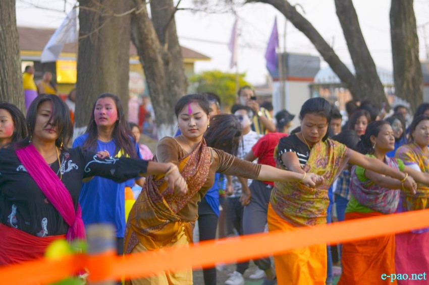 Day light Thabal Chongba as a part of Yaoshang Festival 2019 at  Khurai :: 25 March 2019