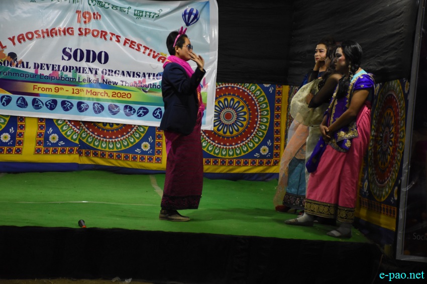 Fancy Dress Competition  as part of Yaoshang Festival at Brahmapur, Imphal :: March 12 2020
