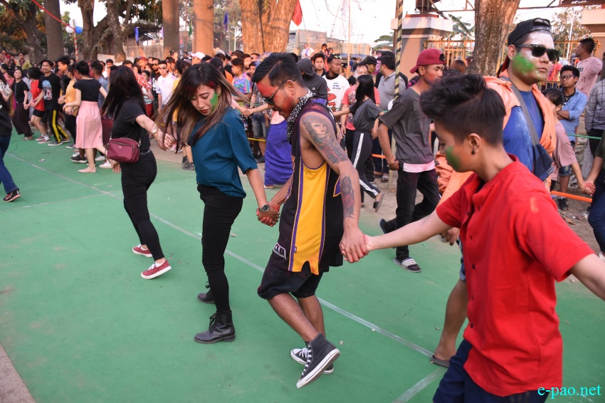 Day light Thabal Chongba as a part of Yaoshang Festival 2020 at  Imphal West  :: 13 March 2020