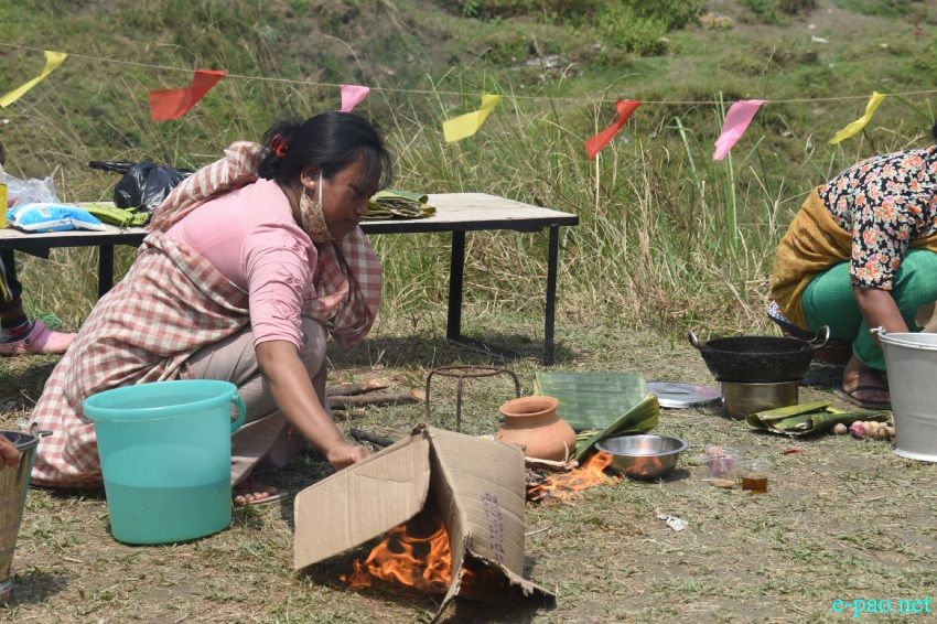 Day 5 : Cooking Competition as part of Yaoshang Sports at SODO Club Laipubam  Leikai, Imphal :: 01 April 2021