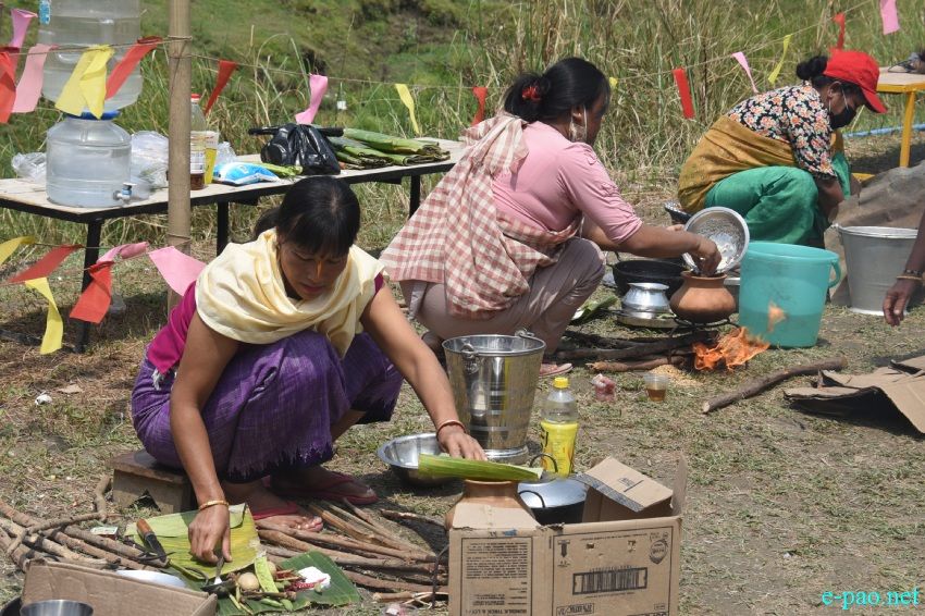 Day 5 : Cooking Competition as part of Yaoshang Sports at SODO Club Laipubam  Leikai, Imphal :: 01 April 2021