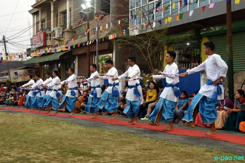 Thabal Chongba competition as part of Yaoshang Sports at Bamon Leikai, Imphal :: 29th March 2021