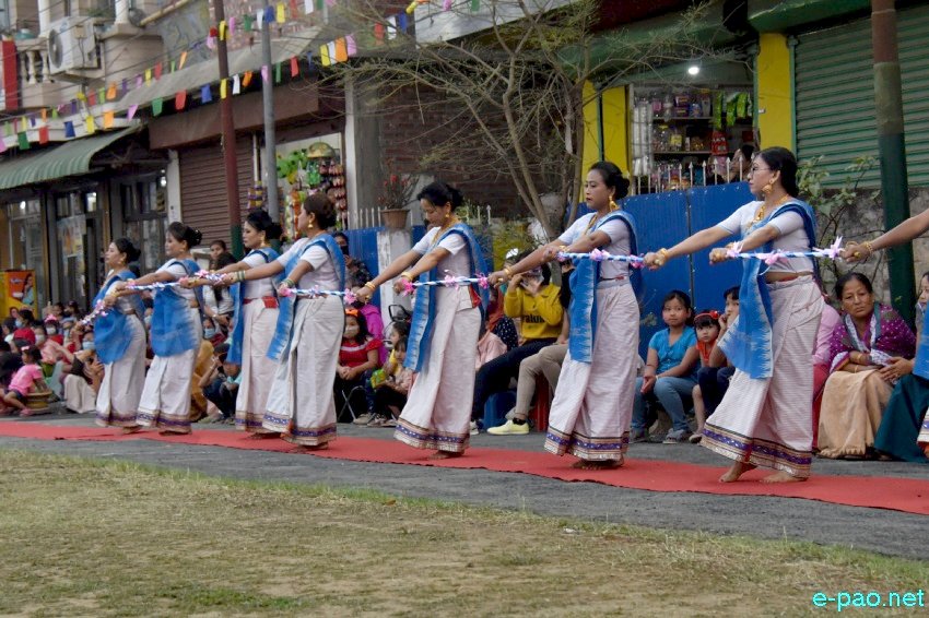 Thabal Chongba competition as part of Yaoshang Sports at Bamon Leikai, Imphal :: 29th March 2021
