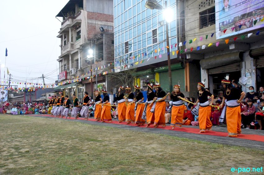 Thabal Chongba competition as part of Yaoshang Sports at Bamon Leikai, Imphal :: 29th March 2021