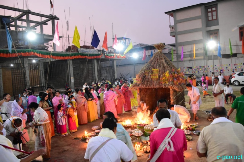 Day 1 : Yaoshang Mei Thaba, Mei Loukhatpa - by Leikai clubs in Imphal City :: 18th  March 2022