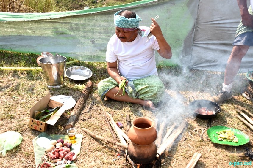 Day 4 : Cooking Competition as part of Yaoshang Sports at Bamon  Imphal :: 21st March 2022