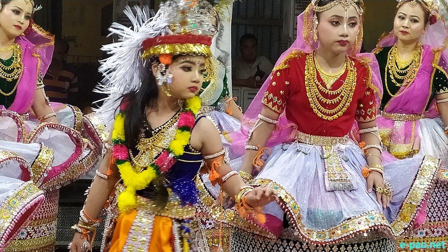 Yaoshang Holi Festival at Anumahaprabhu Mandir Manipur Rajbari, Nabadwip Dham, West Bengal :: March 19th 2022