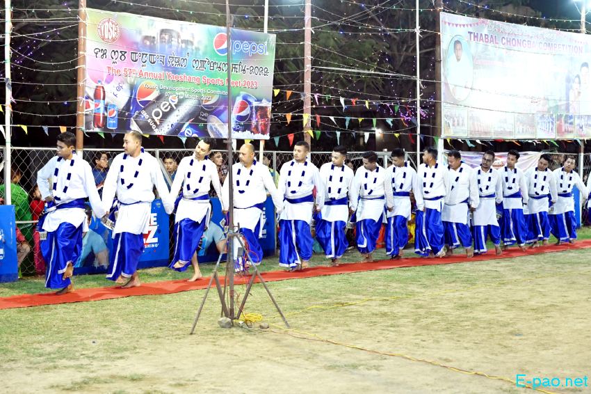 Thabal Chongba Competition at Youths' Club Brahmapur, Imphal :: 09th March 2023