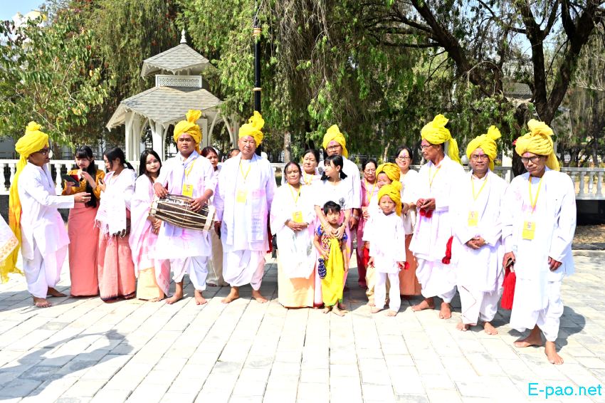 Yaoshang Day 2 ::  Pichakari at Shree Shree Govindajee Temple , Imphal :: 08th March 2023