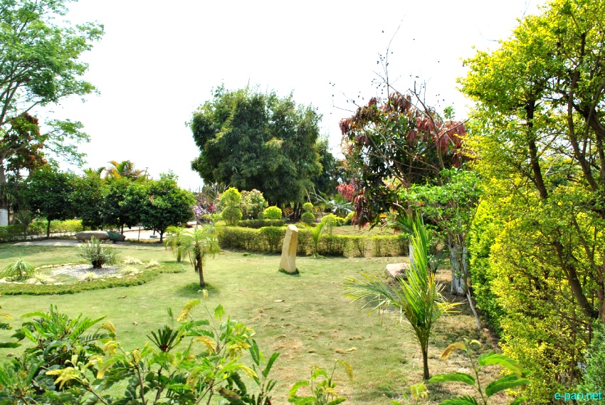 Millenium Garden at Haorang Sabal (2 Kms from Lamshang Bazar) : Flowers bloom in spring time :: March 2013