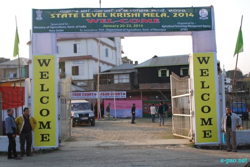 State Level Krishi Mela, 2014 at Iboyama Sumang Lila Shanglen, Imphal  :: January 20-23, 2014