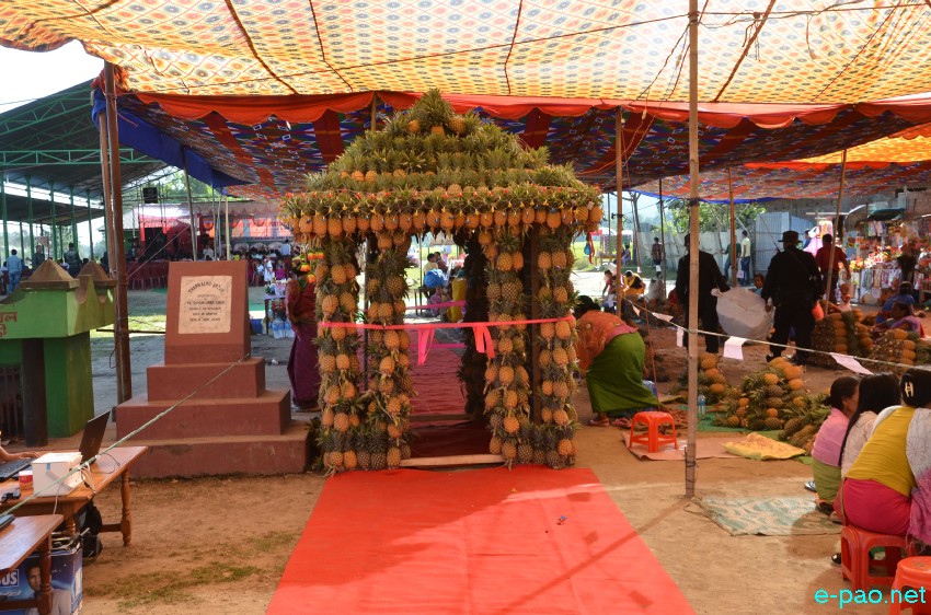 Pineapple Fair / Youth Festival 2015 kicked off at Thambalnu Keithel, Poiroupat :: 21st October 2015