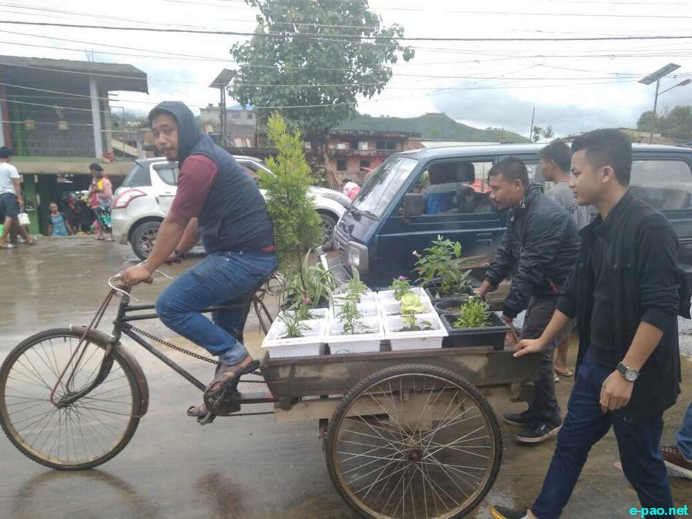 Kakching keithel , cleaner and healthier through community gardening :: July 2017